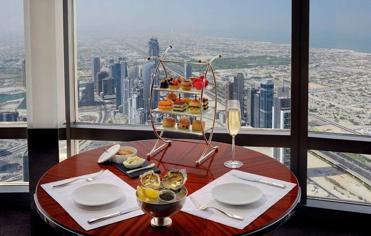 Burj Khalifa Ticket With The Cafe Treat 1 Burj Khalifa At The Top Cafe