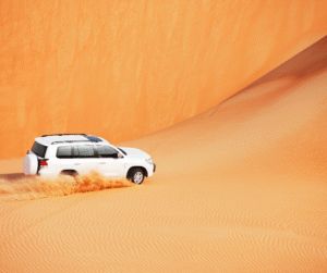 Thrilling dune bashing adventure in the Dubai desert safari tour